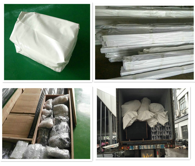 Pakej tenda span aluminium jelas