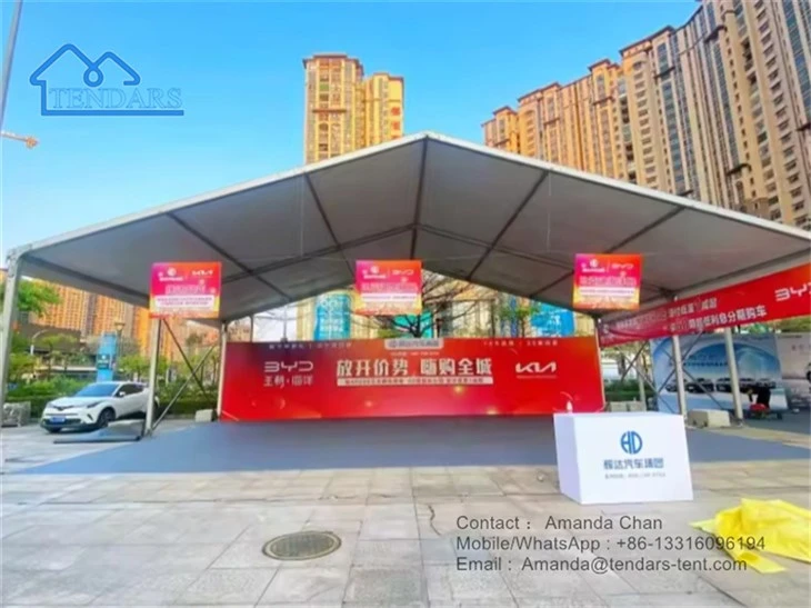 Khemah Awning Bingkai Aluminium