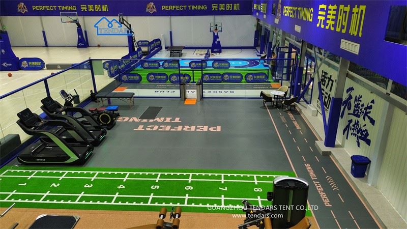A Modern Outdoor Workout Space