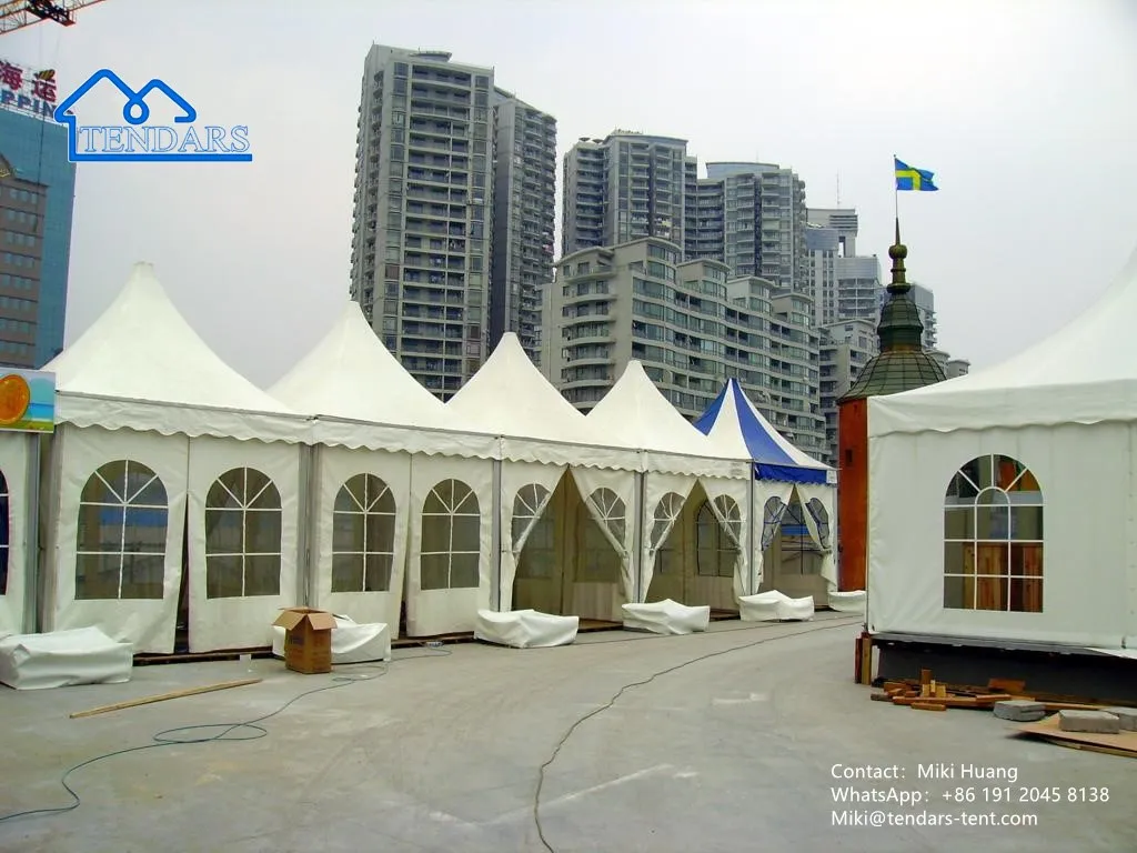 pvc pagoda tent pvc pagoda tent